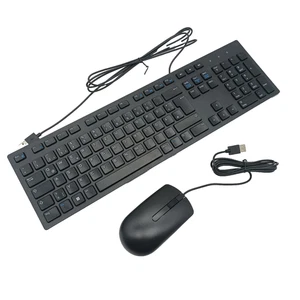 Dell Tastatur KB216 + Deutsch (QWERTZ) + DELL MAUS NEU - Schwarz | NEU OVP - Bild 1 von 7