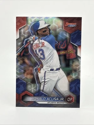 2023 Bowman's Best Refractor SP #18 Ronald Acuna Jr. Atlanta Braves - Image 1 of 2