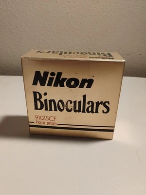 NEW NIKON Binoculars 9 x 25CF Porro Prism  Glass  71-1823 - Image 1 of 4