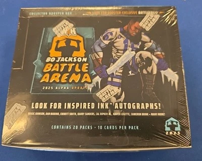 New Listing2025 Bo Jackson Battle Arena Alpha Update Factory Sealed Collector Booster Box