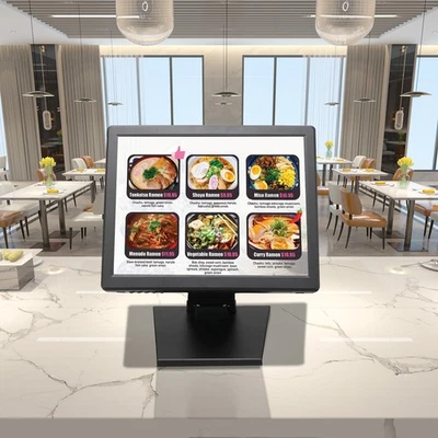 Touch Screen Monitor 15" 1024x768 USB/VGA/HDMI POS Screen Monitor Touchscreen - Image 1 of 4