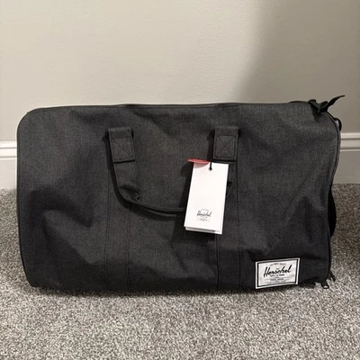 Herschel Supply Co. Bolso de Lona Novel - 42.5L - Gris Oscuro - ¡NUEVO CON ETIQUETAS! Foto 1 de 4