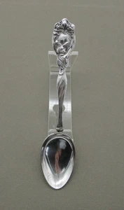 Antik 1904 Unger Bros Sterlingsilber Geheimnis der Blumen 6" Teelöffel - Bild 1 von 10