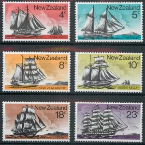 New Zealand 1975 Historic Sailing Ships set SG 1069-1074 MNH mint - Picture 1 of 1