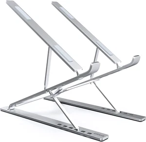 Laptop Stand Adjustable Portable Aluminum for 10" - 17" Laptop Tablet - Picture 1 of 12
