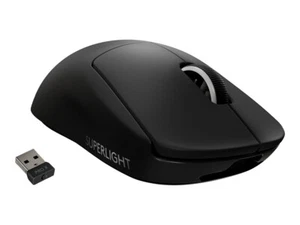 Logitech G Pro X Superlight 25600 DPI Wireless Gaming Maus Schwarz Mouse - Bild 1 von 6