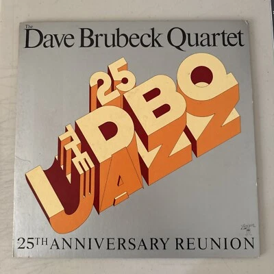 Dave Brubeck Quartet 25th Anniversary Reunion Vinyl LP VG+/VG+ - Image 1 of 4