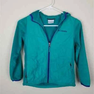 Columbia| kids teal zip up jacket - Picture 1 of 8