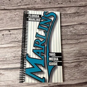 1995 Florida Marlins Baseball Media Guide - Picture 1 of 2