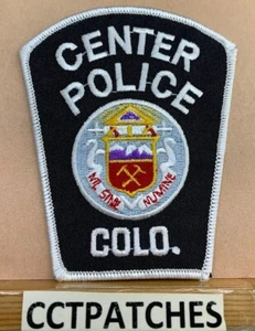 CENTER, COLORADO POLICE SHOULDER PATCH CO - Picture 1 of 2