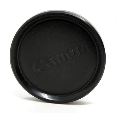 Original Canon 84 mm Push-On plastic Front Lens Cap for lenses 77 filter thread - Image 1 of 2