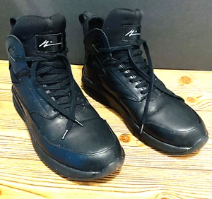 Mens “Article” Sturdy Black Boots Size 11 - Picture 1 of 5