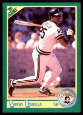 1990 Score Bobby Bonilla Baseball Cards #170