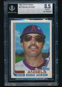 1982 Topps Traded #47T Reggie Jackson BGS 8.5 - Picture 1 of 2