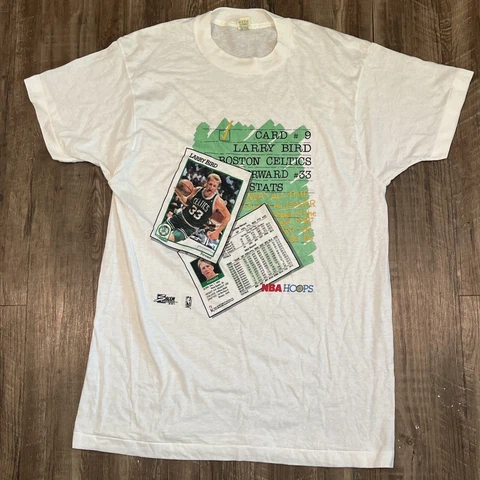1992 Vintage Larry Legend Boston Celtics Salem Sportswear T Shirt XL NBA Hoops Cover