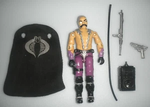 1986 Vintage G.I. GI Joe 3.75 ARAH Cobra Dr Mindbender *Complete Wrong Color Gun - Picture 1 of 6