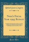 Nasa's Fiscal Year 1995 Budget Hearing Before The
