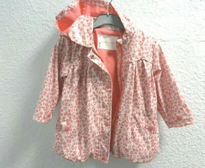 veste de pluie KIDKANAI 3 ans Fille doublée à capuche - Picture 1 of 7