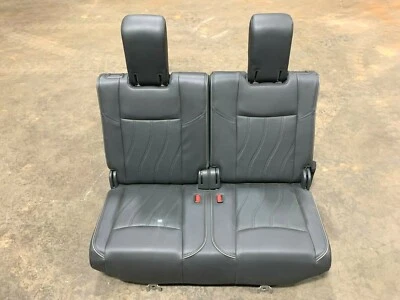 ⭐2013-2015 INFINITI JX35 QX60 3RD REAR THIRD ROW SEAT BLACK ASSY OEM LOT2181 - Image 1 of 4