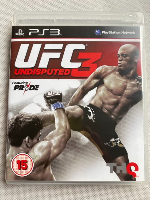 Jogo ps3 UFC funcionando