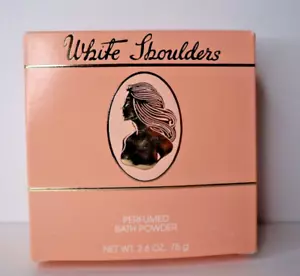 White Shoulders by Evyan 2.6 oz Bath Powder for Women New in Box - Picture 1 of 6
