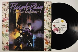 PRINCE & THE REVOLUTION Purple Rain WARNER BROS LP VG+ with poster z - Picture 1 of 3