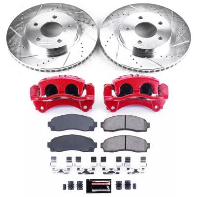 PowerStop Disc Brake Kit - Front - Fits Chevrolet Equinox 2005-2006, Pontiac Tor - Image 1 of 4