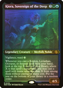 MTG FOIL Kiora, Sovereign of the Deep Foil Grabado - March of the Machine: The - Imagen 1 de 1