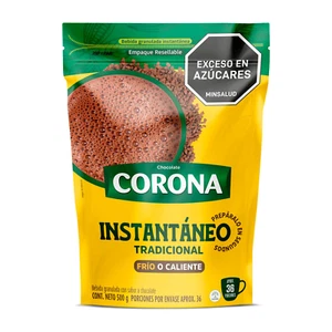 Colombian Corona Traditional Instant  Chocolate x500grs. CHOCOLATE INSTANTANEO - Picture 1 of 1