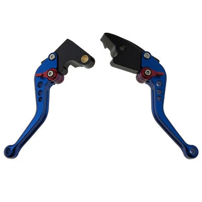 Mão azul para Honda CBR 600 RR 03-06 CNC freio curto e alavanca de embreagem dedo - Imagem 1 de 4