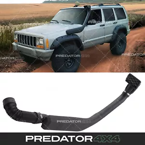 AIR INTAKE RAM INDUCTION LEFT SIDE SNORKEL KIT FOR JEEP CHEROKEE XJ 4.0 85-00 - Picture 1 of 9