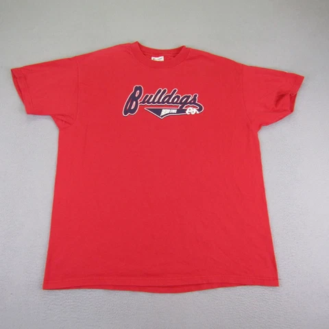 Vintage Fresno State Bulldogs Shirt Mens Extra Large Red Champion Y2K Crewneck ^ Cover