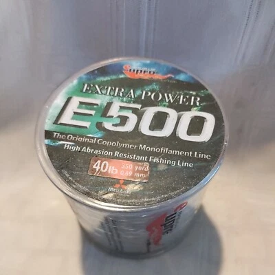 Linha de pesca Eupro Extra Power E 500 40 lb. Fumaça - Imagem 1 de 3