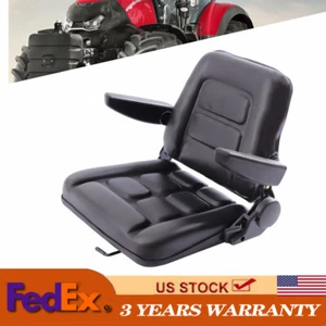Asiento de suspensión de carretilla elevadora universal negro para Clark Cat Hyster Yale Toyota nuevo - Imagen 1 de 14