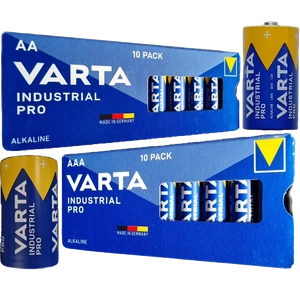 Varta Industrial Pro Batterien | AAA | AA | Baby C | Mono D | MHD 2033