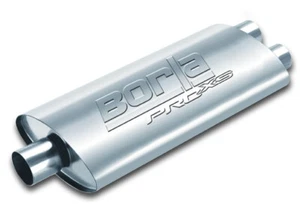 Borla 40349 Pro-XS CrateMuffler 3 inch Cen Dual Offset Center Oval Muffler - Picture 1 of 1