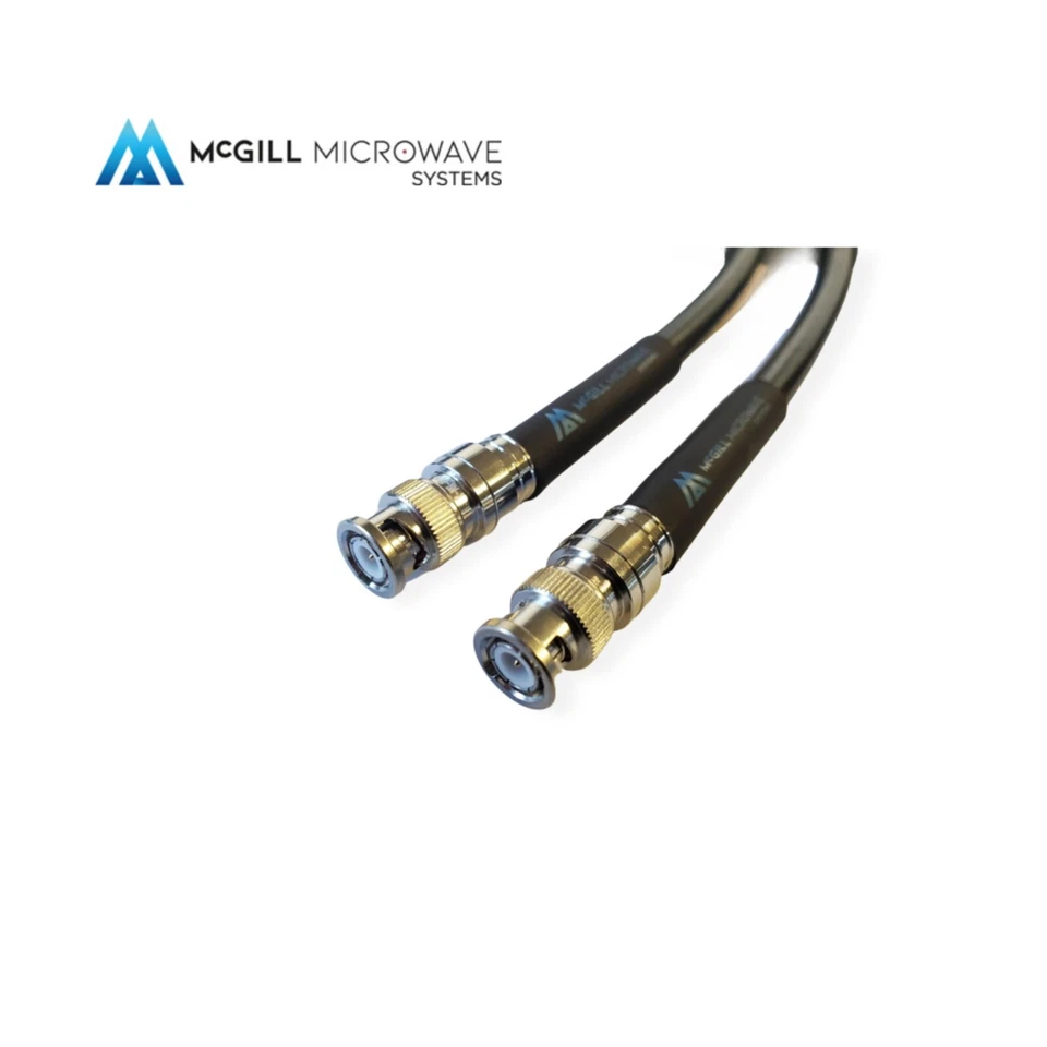 BNC Male to BNC male Cable Low Loss Coaxial RG214 LSZH Military Spec M17 - Image 1 of 4