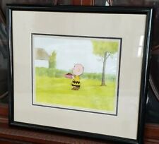 Collectable Peanuts Charlie Brown Production Cel Bill Melendez 1983 with COA