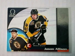 Jason Allison 1998/99 Pacific Omega ed 99 Boston Bruins  - Bild 1 von 2