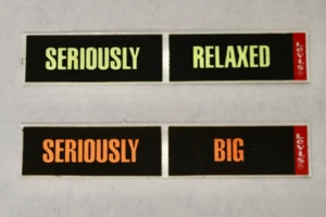 Adesivi paraurti scarpe LEVI'S vintage 1992 GRAFEETIES RARI SERIAMENTE GRANDI - Foto 1 di 3