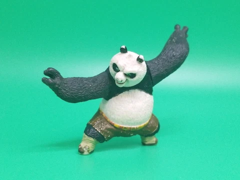Kung Fu Panda 2008 Master Viper & Po Mini Promo Figure 2-Pack Exclusive PO Toy Cover