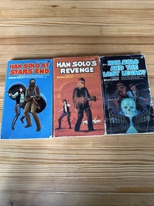 Han Solo Brian Daley Paperback Lost Legacy Stars End Revenge 3 Lot First Edition - Picture 1 of 3