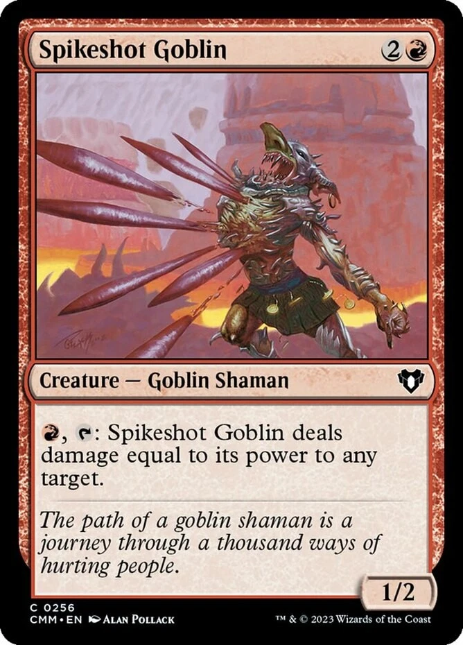 x1 Spikeshot Goblin - Commander Masters - NM - MTG - Image 1 of 1