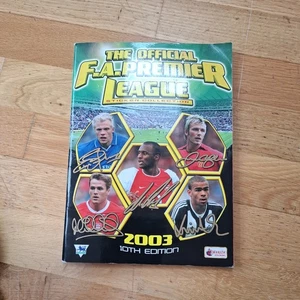  Offizielle FA Premier League Sammlung 2003 Album 10. Auflage Sticker unvollständig  - Bild 1 von 3
