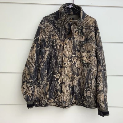 Vintage Browning Gore-Tex Hydro Fleece Hunting Jacket Camouflage Men's Large - Image 1 of 4