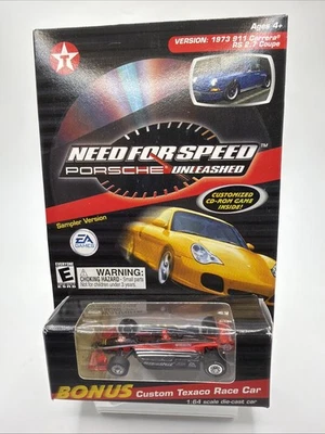 Texaco Need for Speed Porsche Unleashed BONUS Custom Texaco Race Car 1:64 Scale - Image 1 of 2