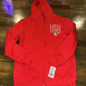 Disney Mickey & Friends Jacke mit Reißverschluss Rot Gr. S Minnie Mouse Neu mit Etikett Damen - Bild 1 von 11