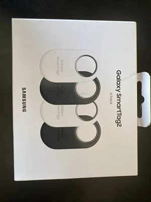 Samsung Galaxy SmartTag2 4-Pack Black/White Tracker Smart Tag - Image 1 of 2