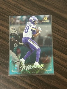 Panini Luminance Justin Jefferson Teal 2025/35 #45 - Imagen 1 de 2