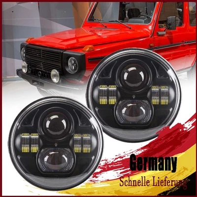 7 Zoll LED Scheinwerfer mit Hi/Low beam für G-Klasse 250 GD Wolf W460 Land Rover - Bild 1 von 4